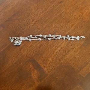 Brighton  heart beaded bling bracelet